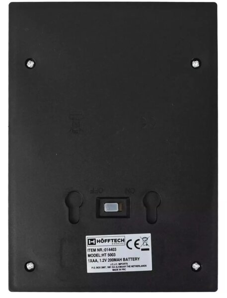 HÖFFTECH - LED solárne nástenné svietidlo LED/1,2V 200 mAh IP44