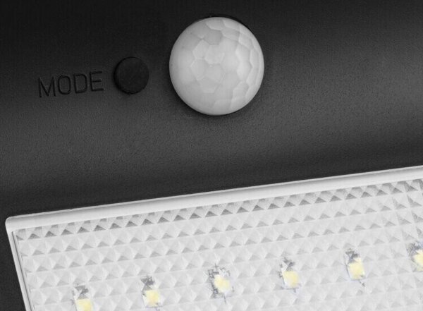 HÖFFTECH - LED solárna nástenná lampa so senzorom LED/3,7V 2200 mAh IP44