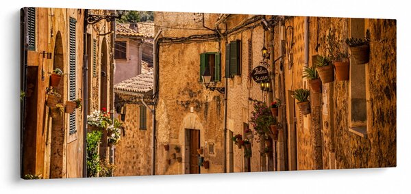 Obraz - Španielska ulica (120x50 cm)