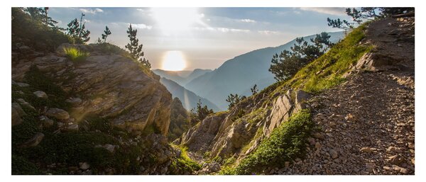 Obraz - Hora Olymp (120x50 cm)