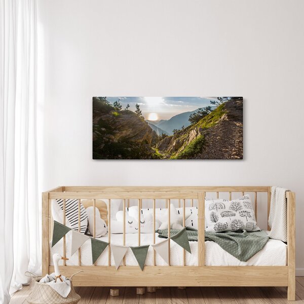 Obraz - Hora Olymp (120x50 cm)