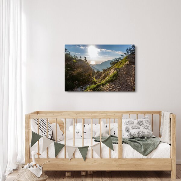Obraz - Hora Olymp (90x60 cm)