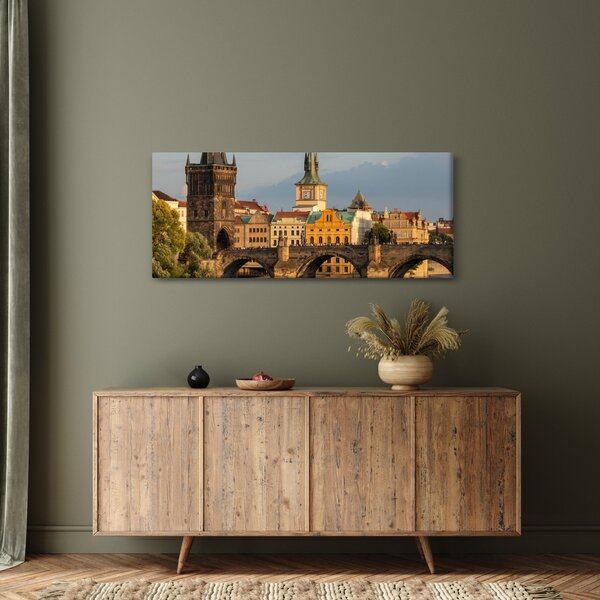 Obraz - Karlov most (120x50 cm)