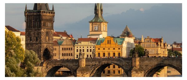 Obraz - Karlov most (120x50 cm)