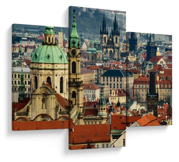 Obraz - Panorama Prahy (90x60 cm)