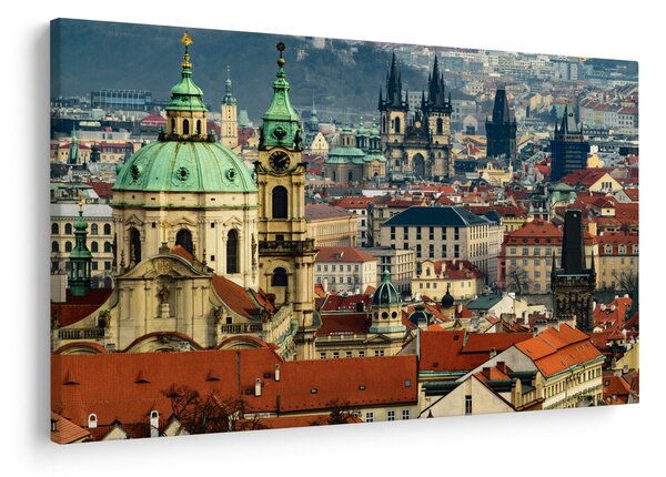 Obraz - Panorama Prahy (90x60 cm)
