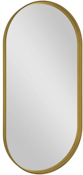 Sapho AVONA oválne zrkadlo v ráme 50x100cm, zlato mat