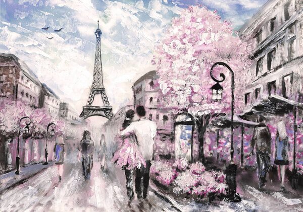 Fototapeta - Paríž (152,5x104 cm)