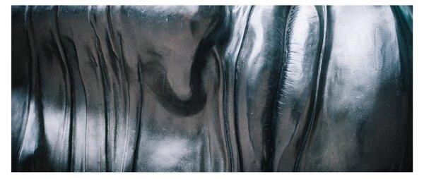 Obraz - Tvár z ocele (120x50 cm)