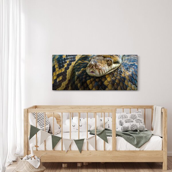 Obraz - Pytón (120x50 cm)