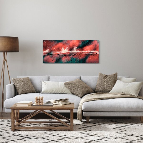 Obraz - Výbuch v petroleji (120x50 cm)