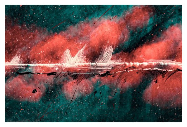 Obraz - Výbuch v petroleji (90x60 cm)