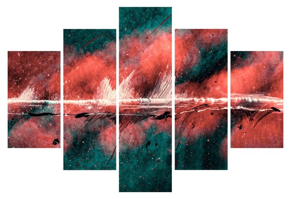 Obraz - Výbuch v petroleji (150x105 cm)
