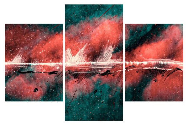 Obraz - Výbuch v petroleji (90x60 cm)