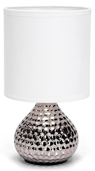 Aigostar B.V. Aigostar - Stolná lampa 1xE14/40W/230V chróm AI0653 + záruka 3 roky zadarmo