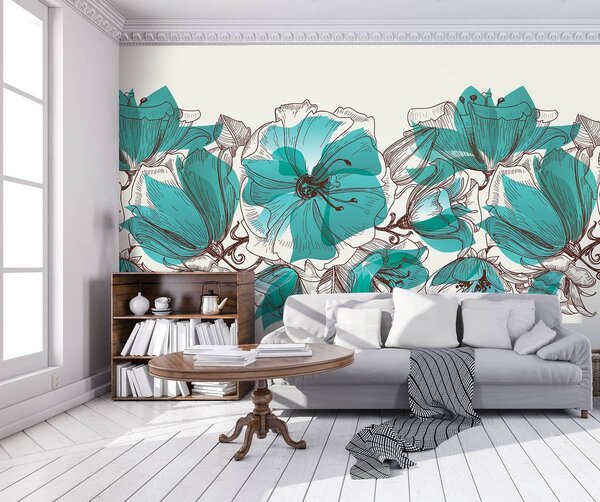Fototapeta - Kvety (152,5x104 cm)