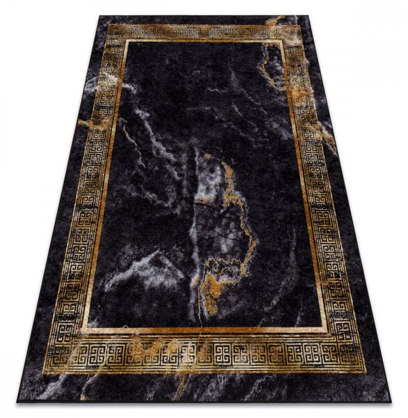 Kusový koberec Adoni čiernozlatý 80x150cm