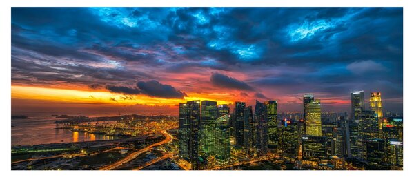 Obraz - Urban (120x50 cm)