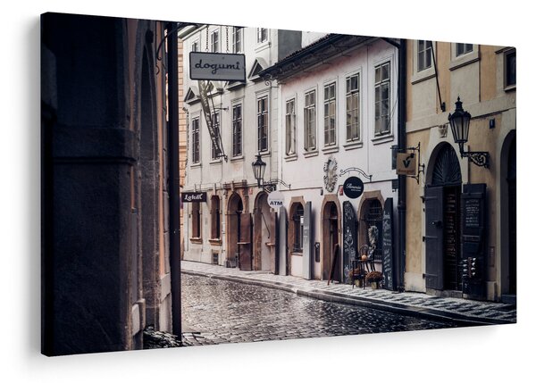 Obraz - Pražská ulička (90x60 cm)