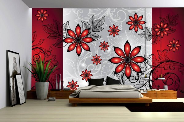 Fototapeta - Kvety (152,5x104 cm)