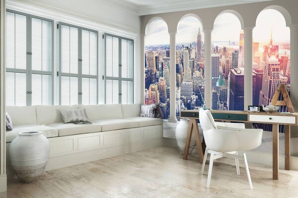 Fototapeta - Stĺpy v New Yorku (152,5x104 cm)