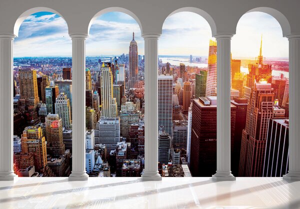 Fototapeta - Pohľad na New York City (152,5x104 cm)