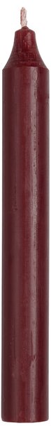 Vysoká sviečka Rustic Bordeaux 18 cm