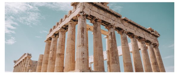 Obraz - Antický akropolis (120x50 cm)