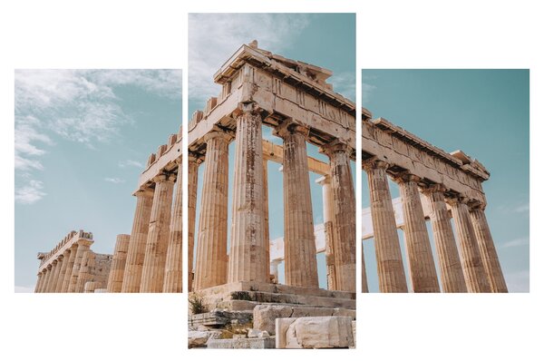 Obraz - Antický akropolis (90x60 cm)