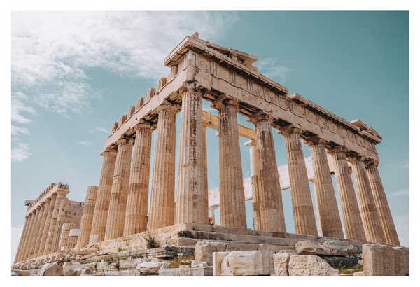 Obraz - Antický akropolis (90x60 cm)
