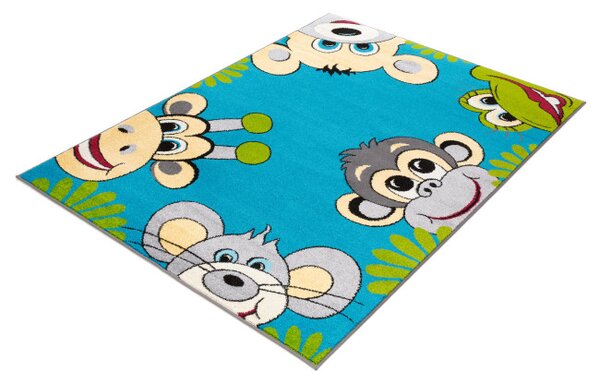 Koberec Agnella Funky Top Tig smaragd