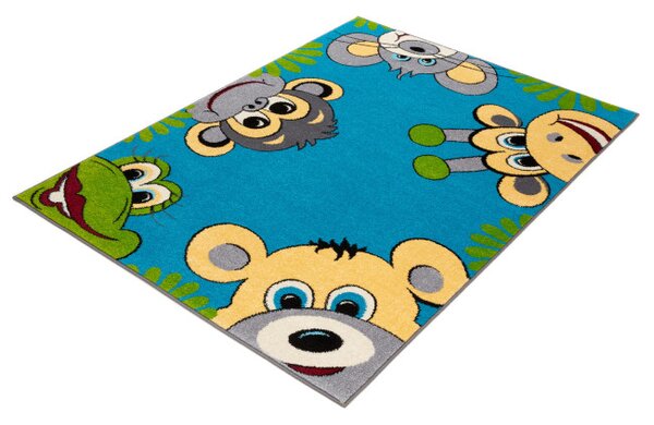 Koberec Agnella Funky Top Tig smaragd