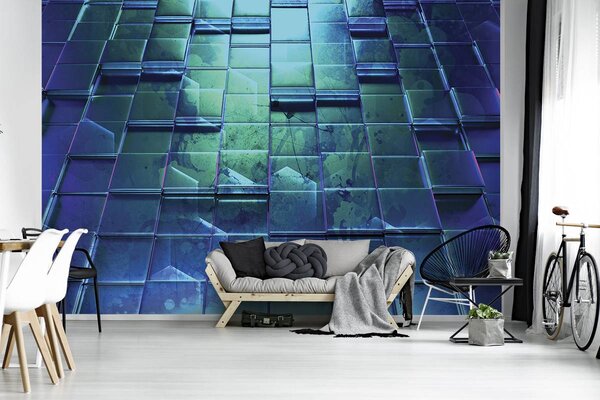 Fototapeta - 3D múr (152,5x104 cm)