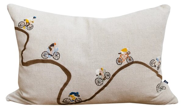 Vyšívaný poťah na vankúš 40 × 60 cm