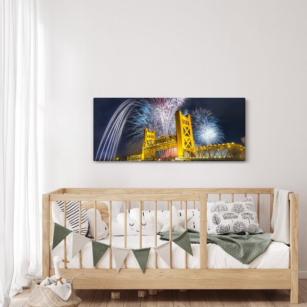 Obraz - Silvestrovská noc (120x50 cm)