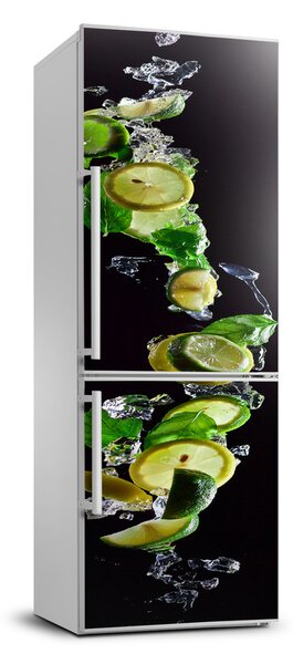 Fototapeta na chladničku Liemtky a citrón