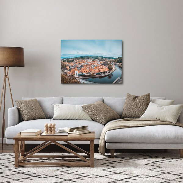 Obraz - Český Krumlov (70x50 cm)