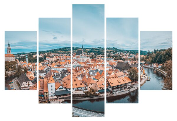 Obraz - Český Krumlov (150x105 cm)