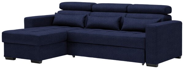 ROHOVÁ SEDAČKA, textil, tmavomodrá Carryhome - Sedačky, Online Only
