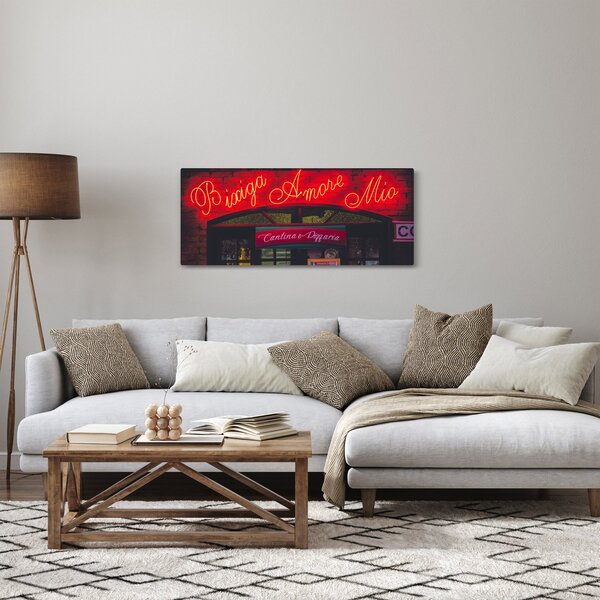 Obraz - Amore Mio (120x50 cm)