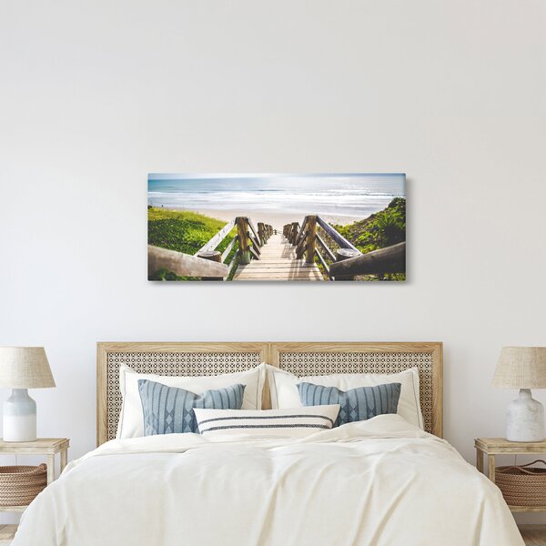 Obraz - Vstup na pláž (120x50 cm)