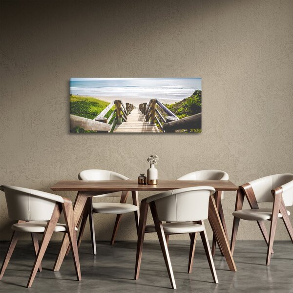 Obraz - Vstup na pláž (120x50 cm)