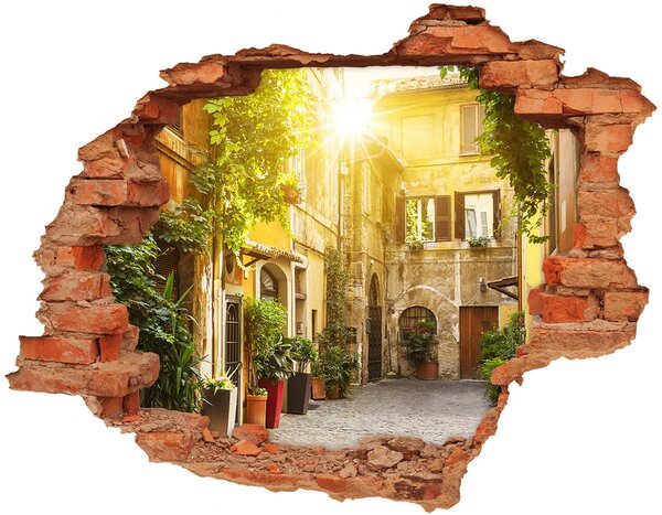 Diera 3D fototapeta nástenná Talianskej ulice