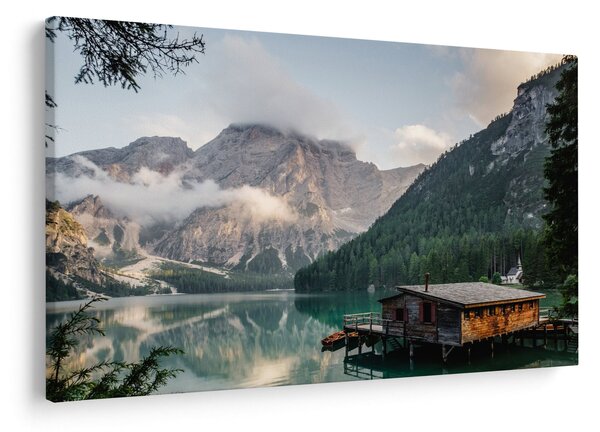 Obraz - Lake Prags (90x60 cm)