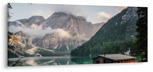 Obraz - Lake Prags (120x50 cm)