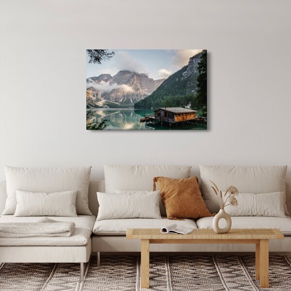 Obraz - Lake Prags (90x60 cm)