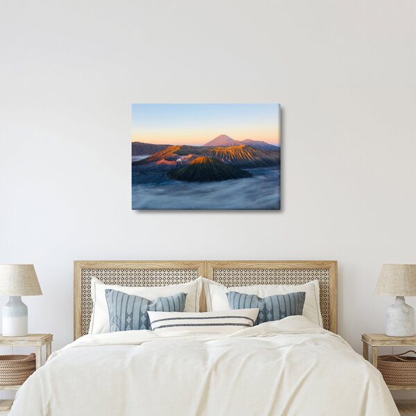 Obraz hory Bromo v Indonézii (70x50 cm)