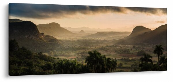 Obraz - Kubánske vrcholky (120x50 cm)