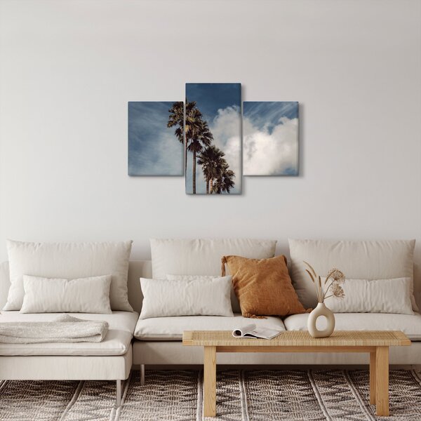 Obraz - Palmová dráma (90x60 cm)