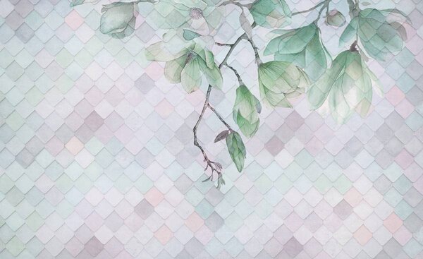Fototapeta - Kvet magnólia (152,5x104 cm)